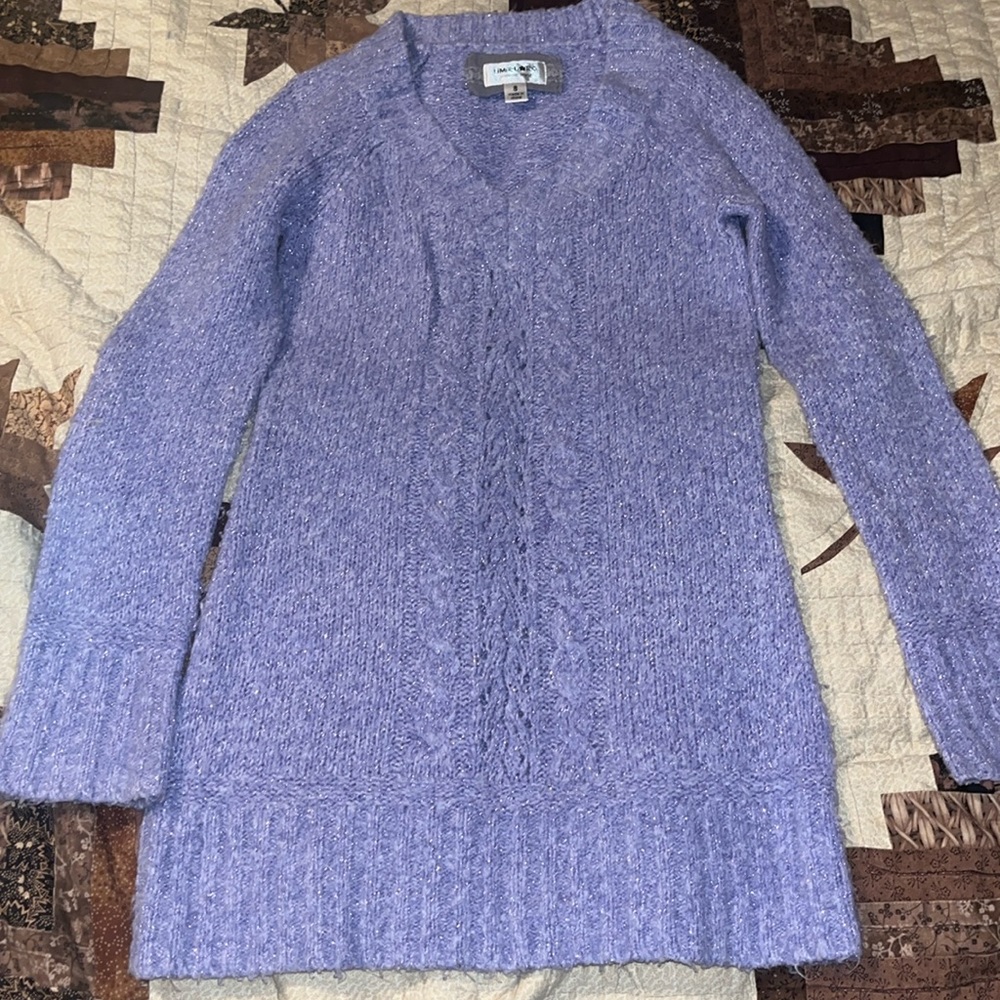 Limited Too Girl’s Purple Sweater Sz 8